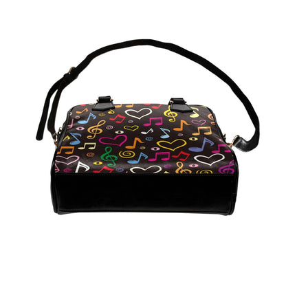 Music Notes - Shoulder Handbag Shoulder Handbag Music