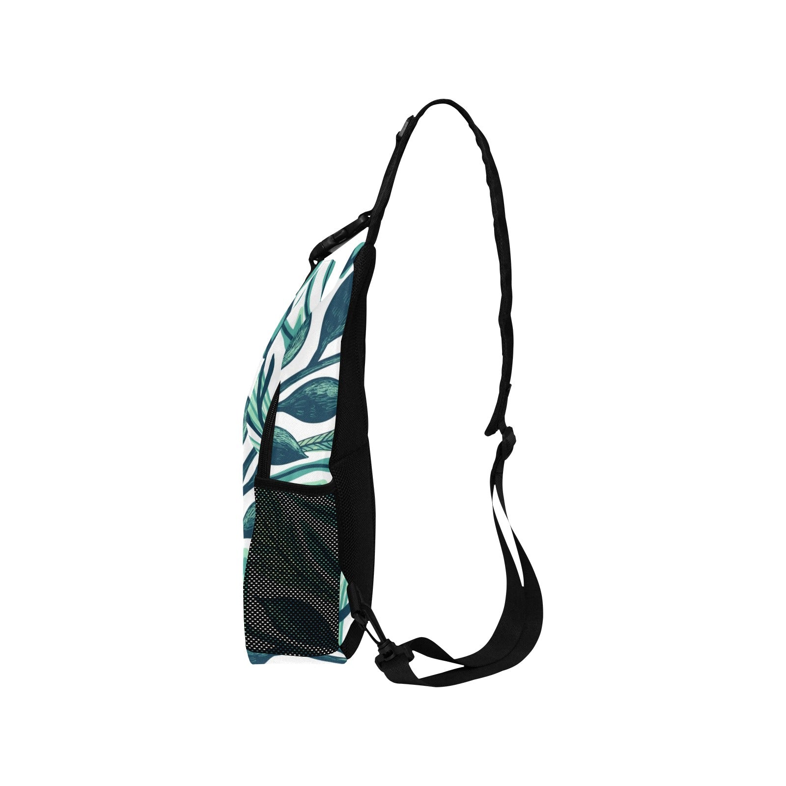 Green Foliage - Cross-Body Chest Bag Cross-Body Chest Bag Printed Offshore