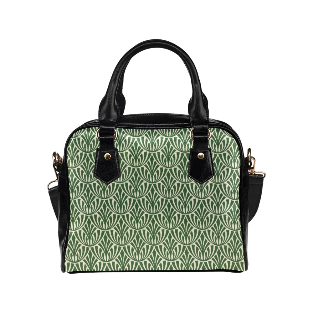 Green Pattern - Shoulder Handbag Shoulder Handbag Printed Offshore