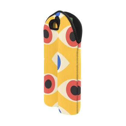 Eyes on Yellow - 2-Bottle Neoprene Wine Bag 2 Bottle Wine Bag Printed Offshore