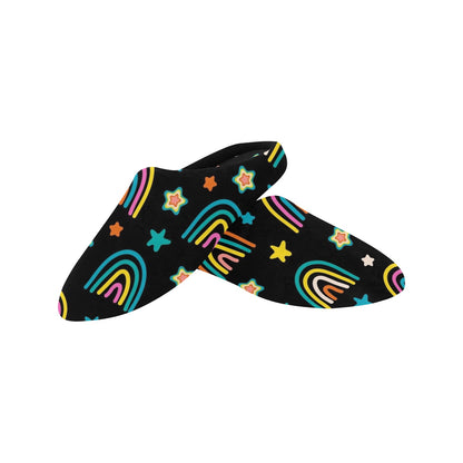 Rainbows - Women's Non-Slip Cotton Slippers Women's Non-Slip Cotton Slippers Printed Offshore