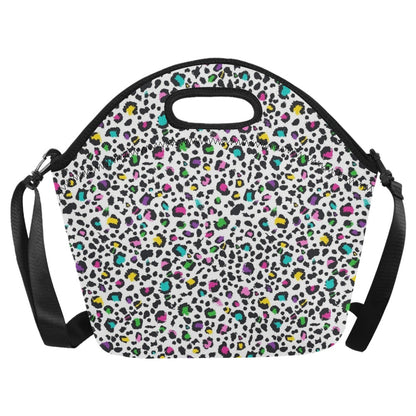 Animal Print In Colour - Neoprene Lunch Bag/Large Neoprene Lunch Bag/Large animal Printed Offshore