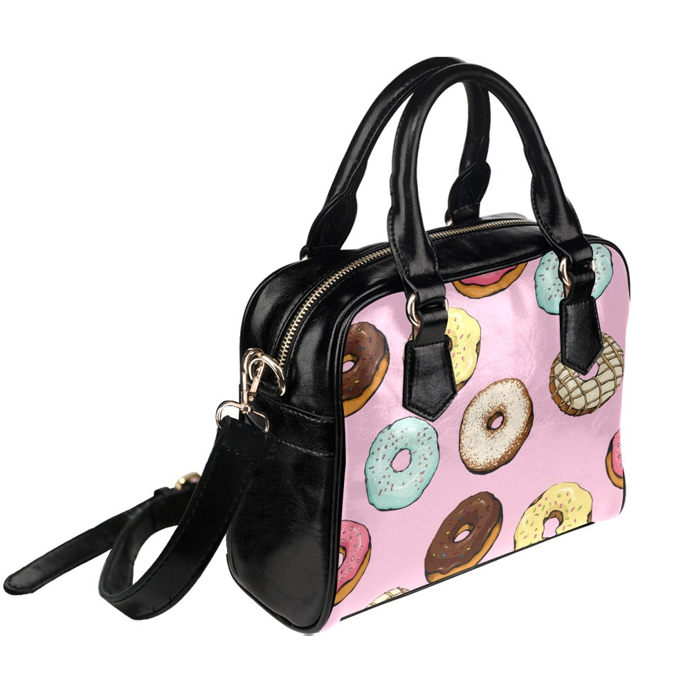 Doughnuts - Shoulder Handbag Shoulder Handbag Food Printed Offshore