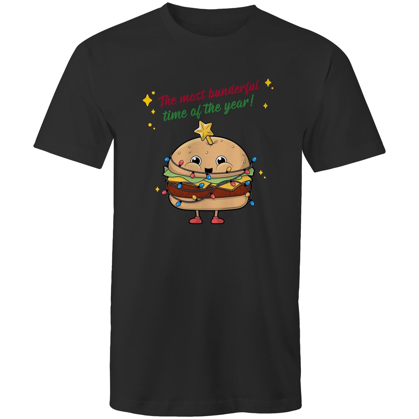 The Most Bunderful Time Of The Year - Mens T-Shirt Black Christmas Mens T-shirt Merry Christmas