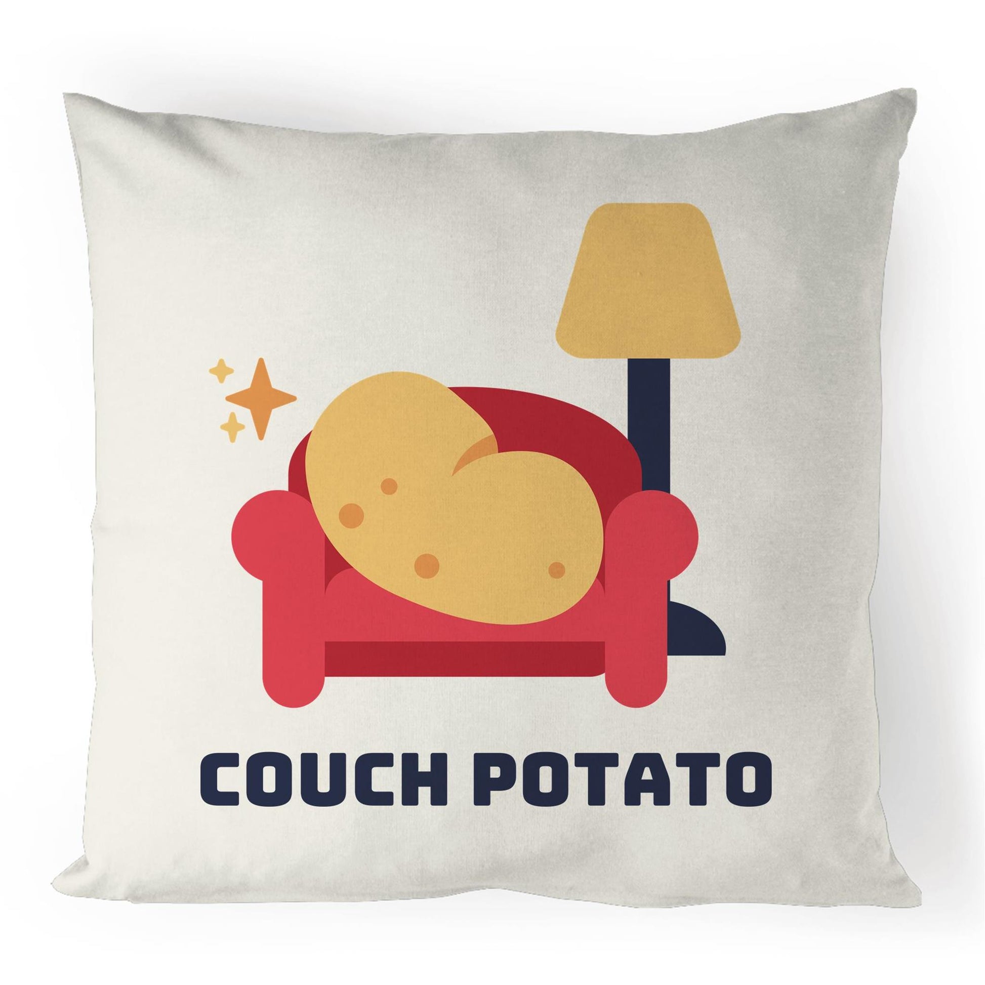 Couch Potato - 100% Linen Cushion Cover Default Title Linen Cushion Cover