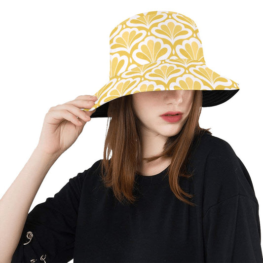 Yellow Pattern - Bucket Hat Bucket Hat for Women