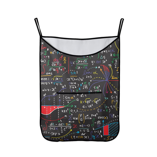 Colourful Maths Formulas - Hanging Laundry Bag Hanging Laundry Bag