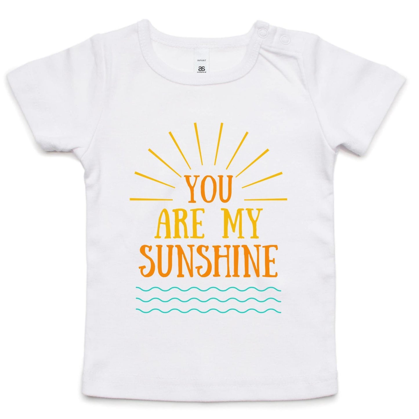 You Are My Sunshine - Baby T-shirt White Baby T-shirt kids