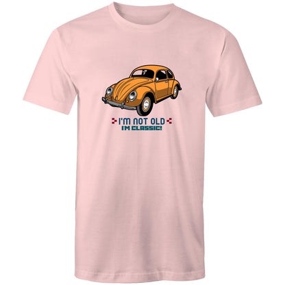 I'm Not Old, I'm Classic - Mens T-Shirt Pink Mens T-shirt Funny Retro