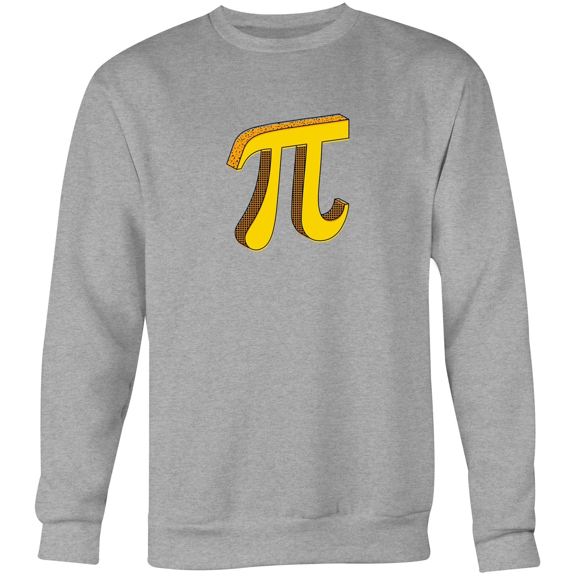 Pi - Crew Sweatshirt Grey Marle Sweatshirt Maths Science