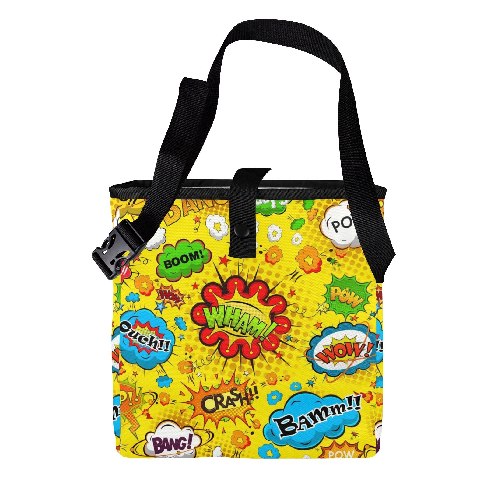 Comic Book Yellow - Car Trash Bag Car Trash Bag