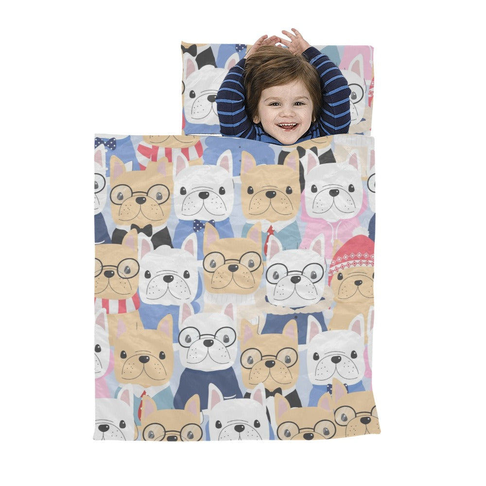 Dog Crowd - Kids' Sleeping Bag Kids Sleeping Bag animal