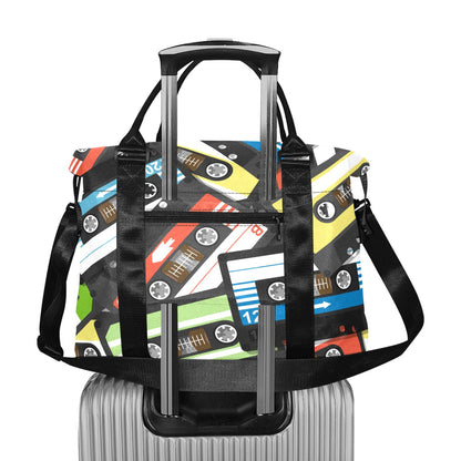 Cassette Tapes -Square Duffle Bag Square Duffle Bag