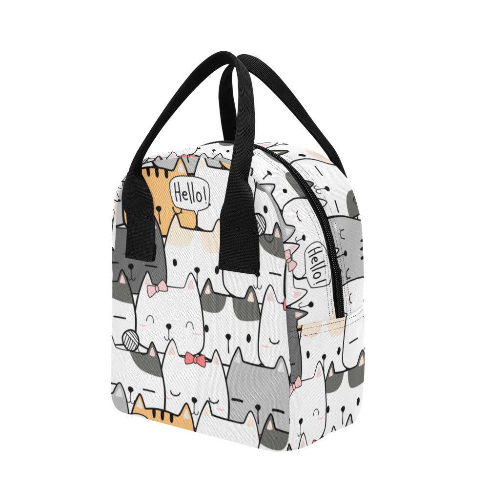 Cat Hello - Lunch Bag Lunch Bag