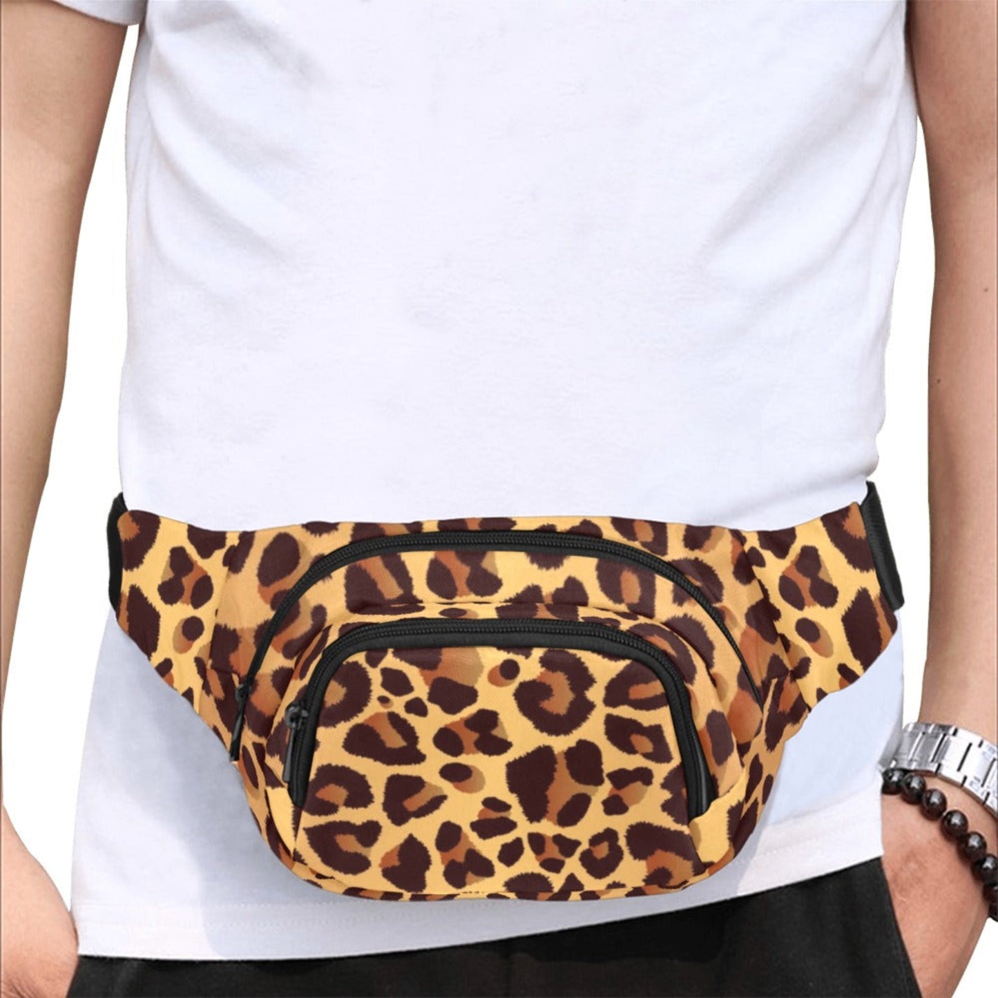 Leopard Print - Bum Bag / Fanny Pack Bum Bag
