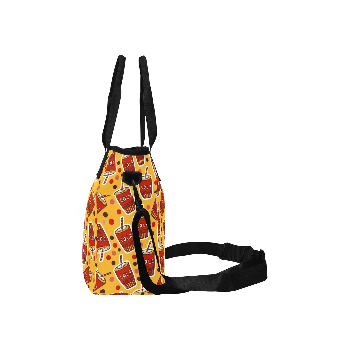 Cola - Tote Bag with Shoulder Strap Nylon Tote Bag Printed Offshore