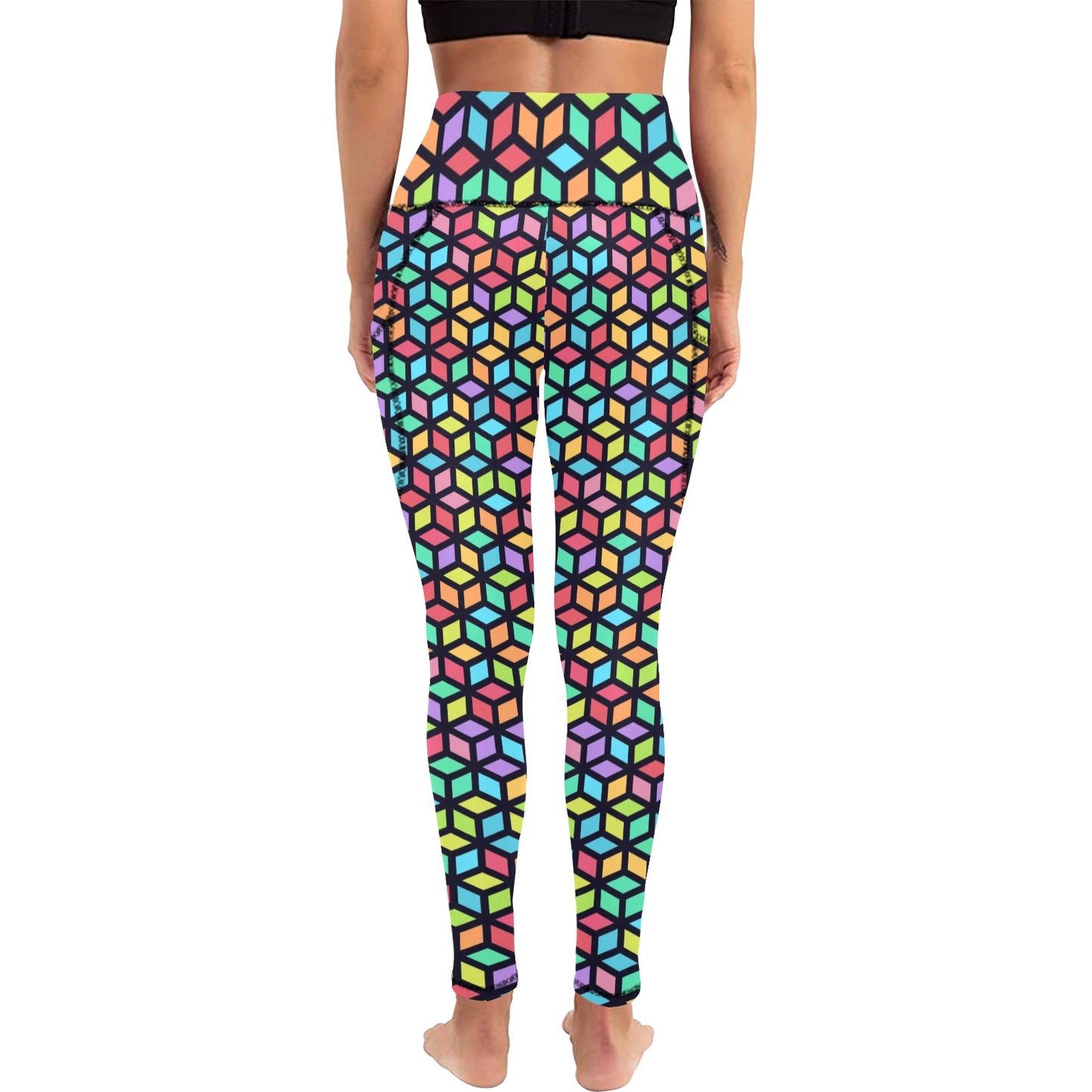 Tesselate - Women's Leggings with Pockets Women's Leggings with Pockets S - 2XL