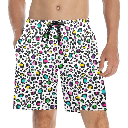 Animal Print In Colour - Men's Mid-Length Beach Shorts Men's Mid-Length Beach Shorts animal Printed Offshore