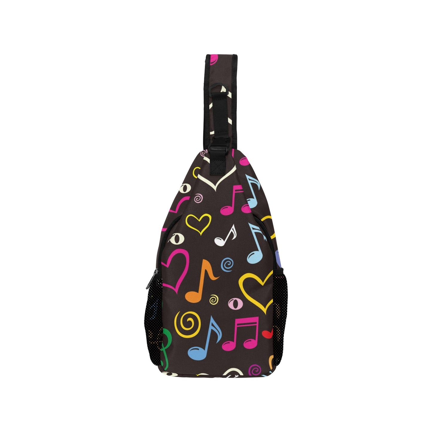 Musical Notes - Cross-Body Chest Bag Cross-Body Chest Bag