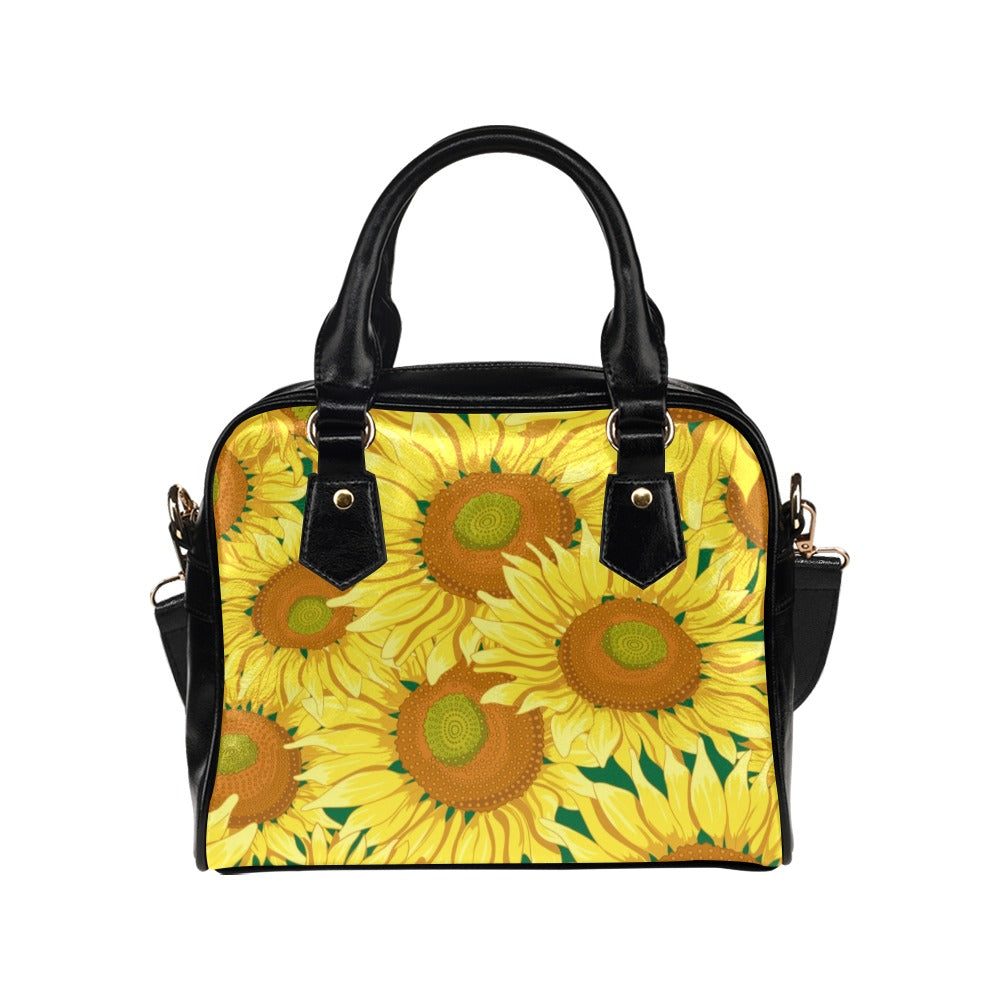 Sunflowers - Shoulder Handbag Shoulder Handbag Plants Printed Offshore