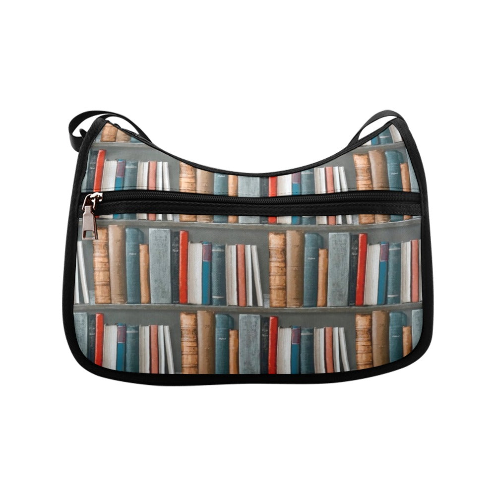 Books - Crossbody Fabric Handbag Crossbody Handbag Printed Offshore