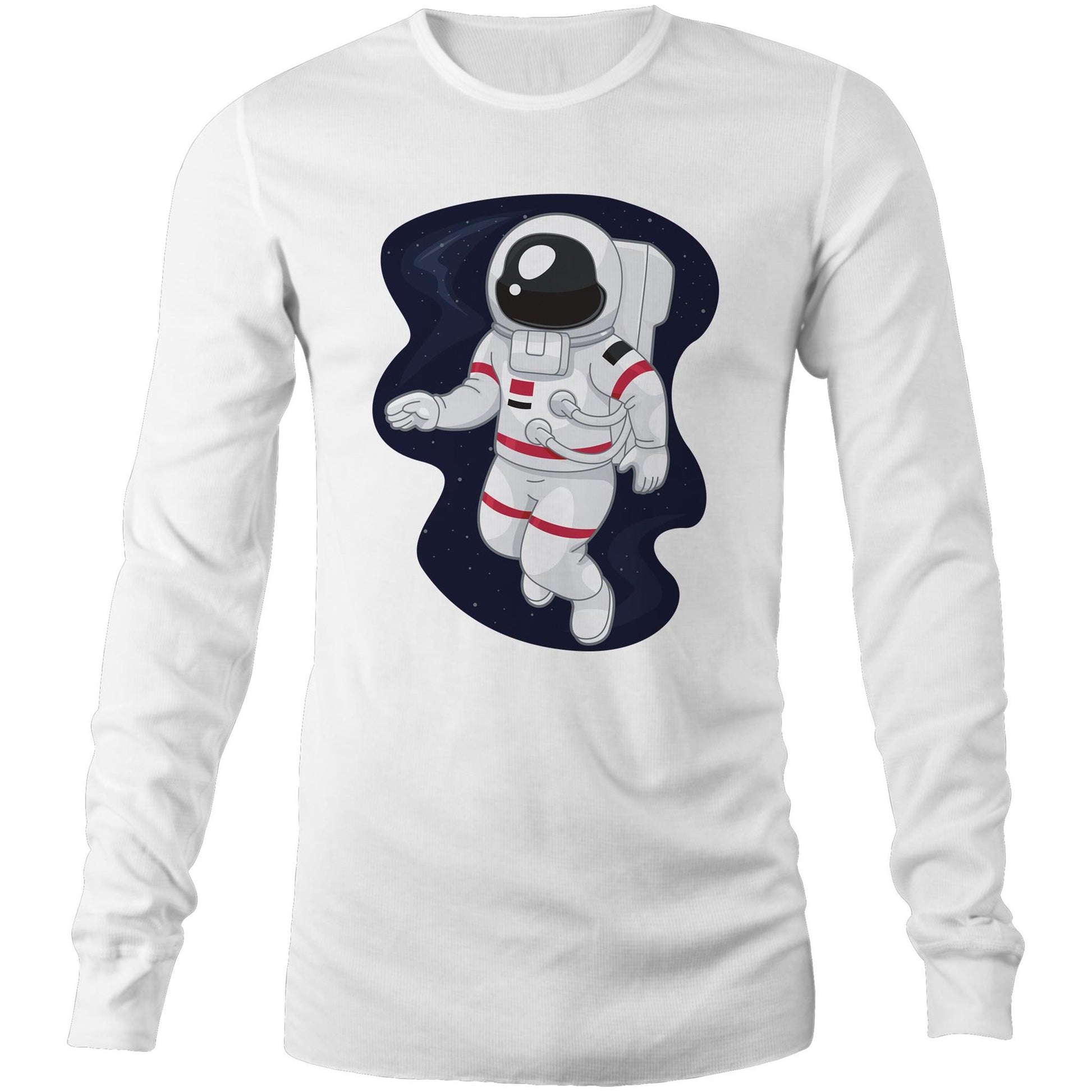 Astronaut - Mens Long Sleeve T-Shirt White Unisex Long Sleeve T-shirt Mens Space Womens