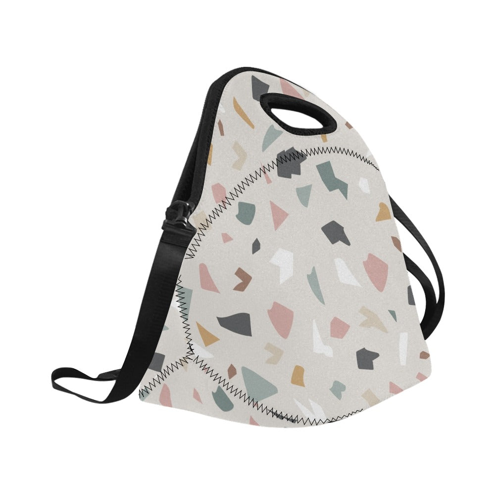 Terrazzo - Neoprene Lunch Bag/Large Neoprene Lunch Bag/Large