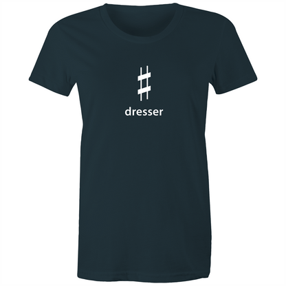 Sharp Dresser - Women's T-shirt Indigo Womens T-shirt Music Womens