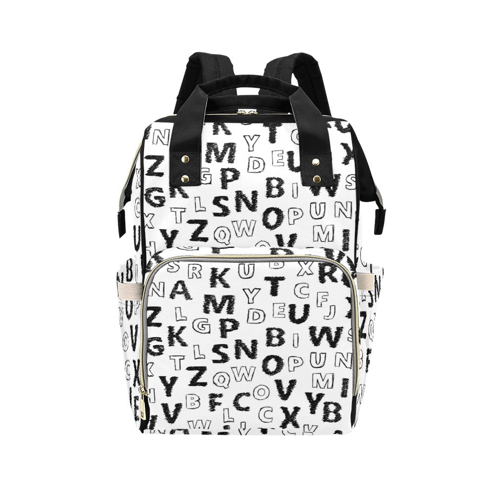 Alphabet - Multifunction Backpack Multifunction Backpack