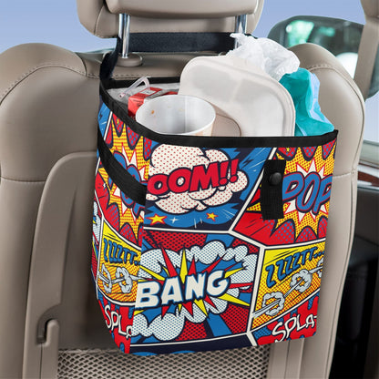 Comic Book - Car Trash Bag Car Trash Bag Printed Offshore