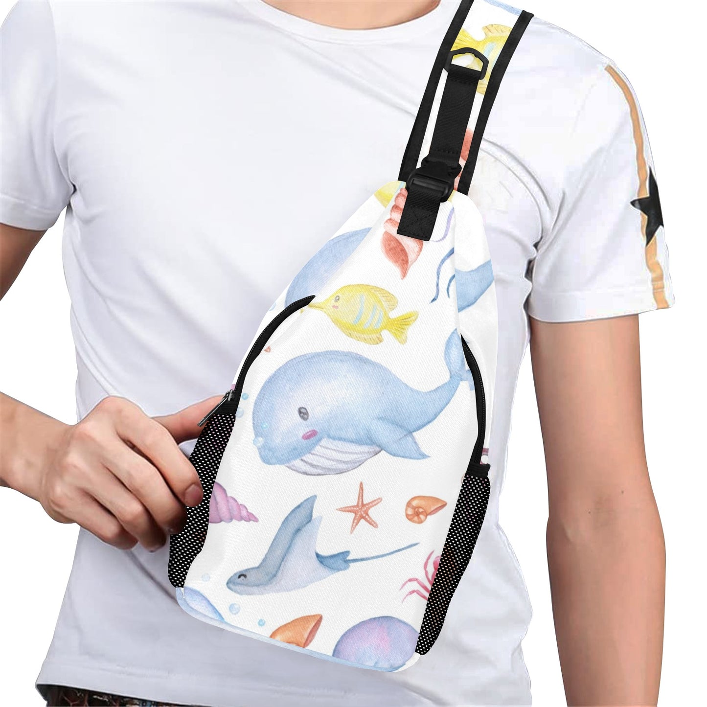 Under The Sea - Cross-Body Chest Bag Cross-Body Chest Bag