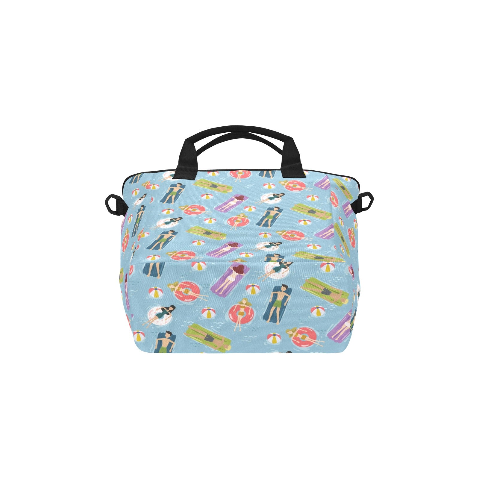 Beach Float - Tote Bag with Shoulder Strap Nylon Tote Bag