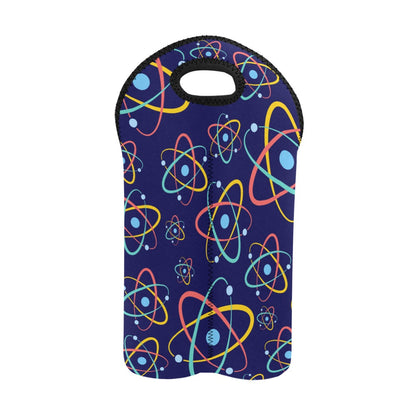 Atoms - 2-Bottle Neoprene Wine Bag 2 Bottle Wine Bag Printed Offshore