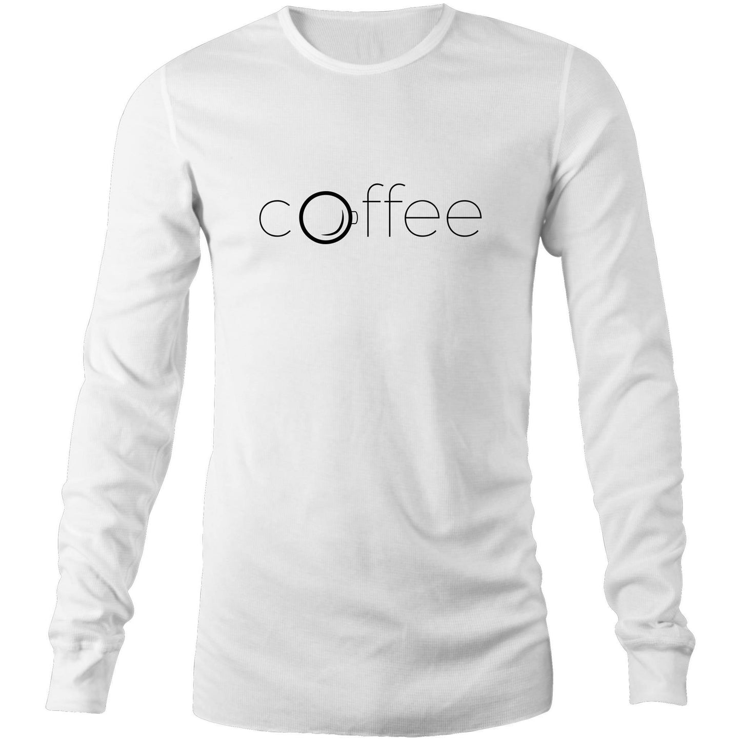 Coffee - Long Sleeve T-Shirt White Unisex Long Sleeve T-shirt Coffee Mens Womens