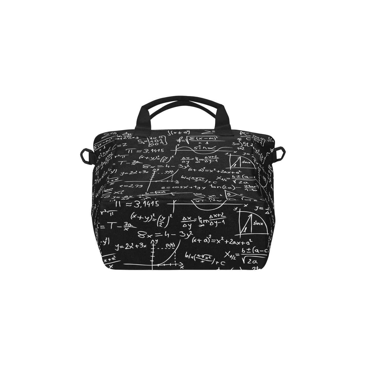 Equations - Tote Bag with Shoulder Strap Nylon Tote Bag