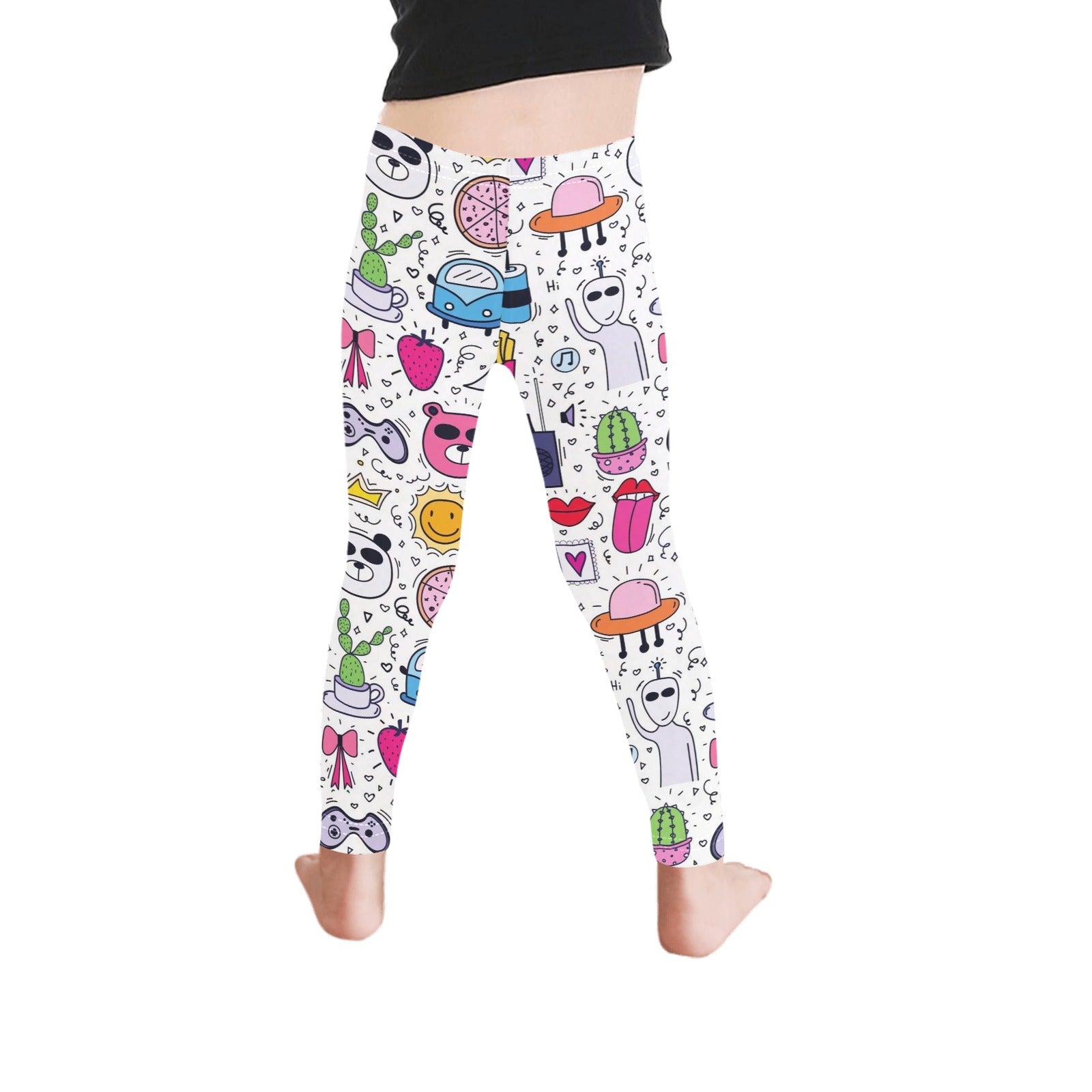 Brightlife - Kid's Ankle Length Leggings Kids Leggings Printed Offshore