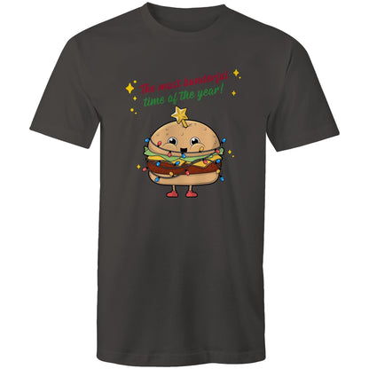 The Most Bunderful Time Of The Year - Mens T-Shirt Charcoal Christmas Mens T-shirt Merry Christmas