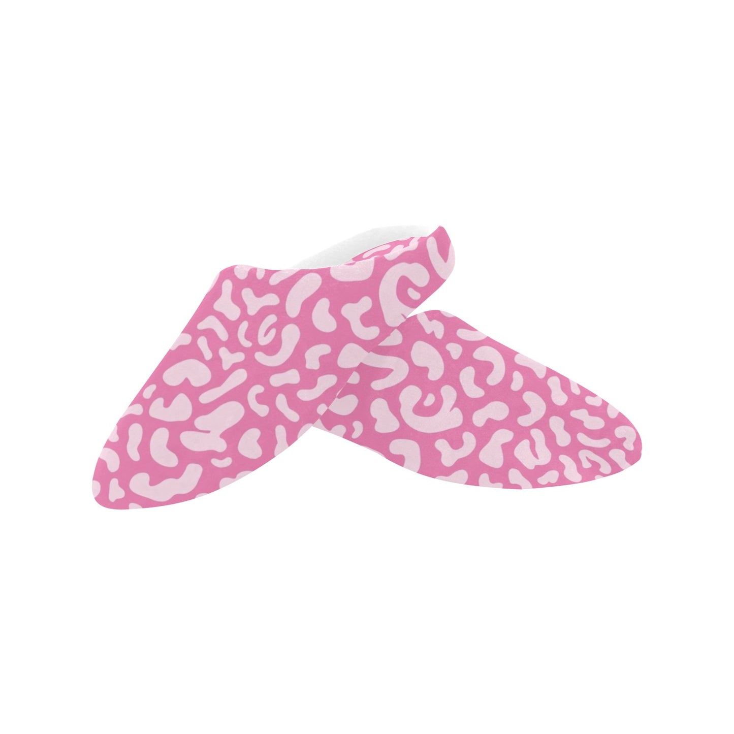 Pink Leopard - Women's Non-Slip Cotton Slippers Women's Non-Slip Cotton Slippers animal Printed Offshore