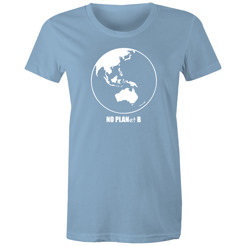 No Planet B - Women's T-shirt Carolina Blue Womens T-shirt Environment Womens