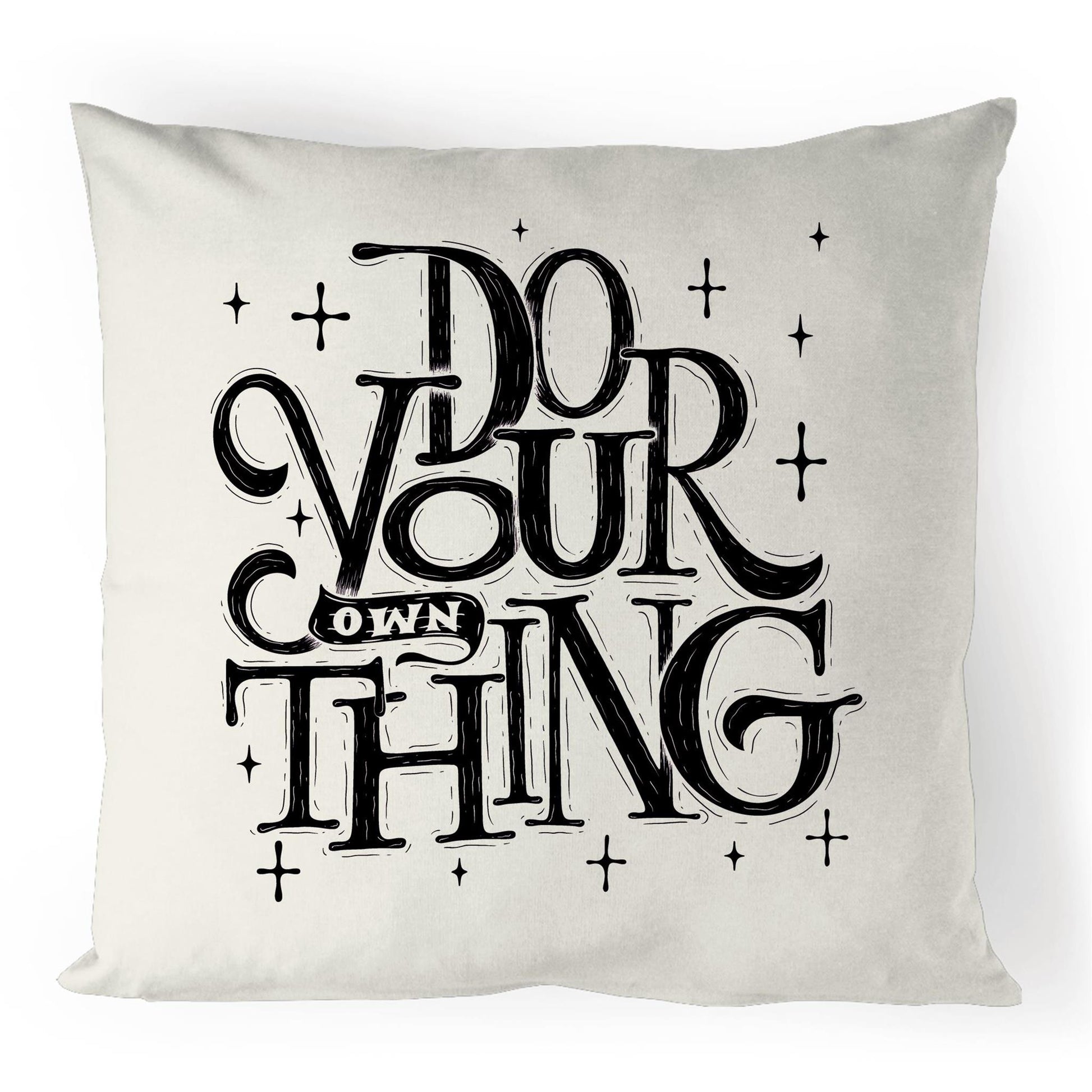 Do Your Own Thing - 100% Linen Cushion Cover Default Title Linen Cushion Cover