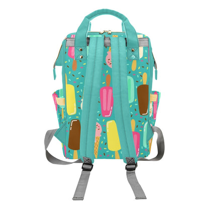 Ice Cream - Multifunction Backpack Multifunction Backpack Food Printed Offshore