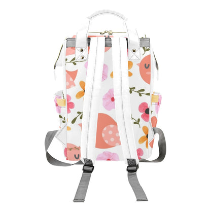 Lovely Birds - Multifunction Backpack Multifunction Backpack animal Printed Offshore