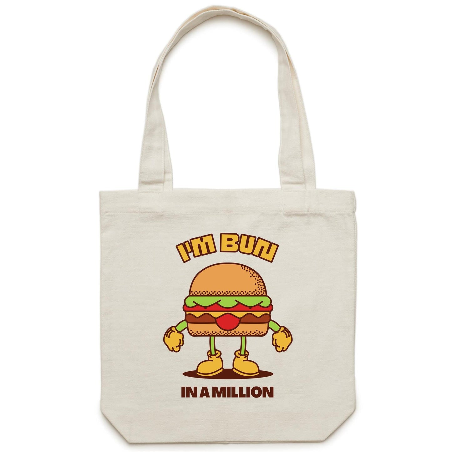 I'm Bun In A Million - Canvas Tote Bag Default Title Tote Bag Food Funny