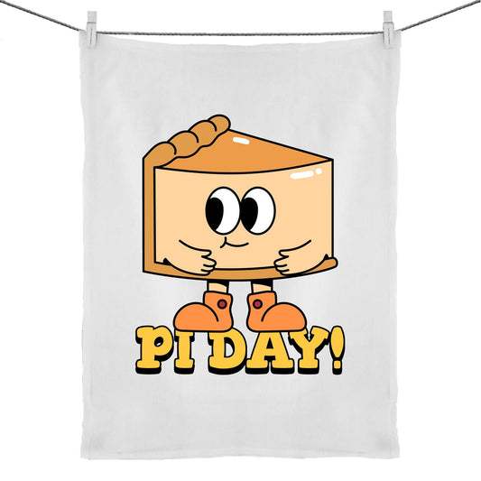 Pi Day - 50% Linen 50% Cotton Tea Towel Default Title Tea Towel Maths Science