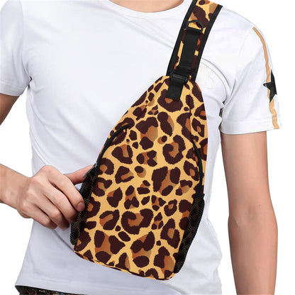 Leopard Print - Cross-Body Chest Bag Cross-Body Chest Bag Printed Offshore