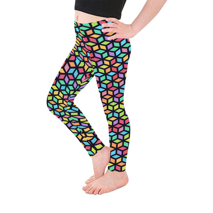 Tesselate - Kid's Ankle Length Leggings Kids Leggings Printed Offshore