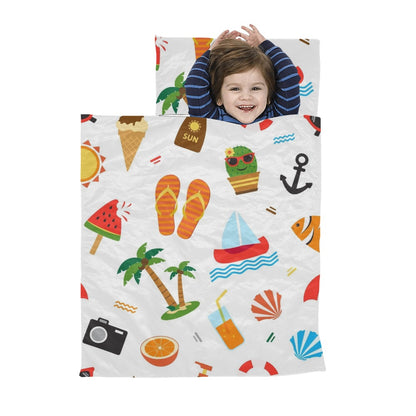 Beach Time - Kids' Sleeping Bag Kids Sleeping Bag Summer