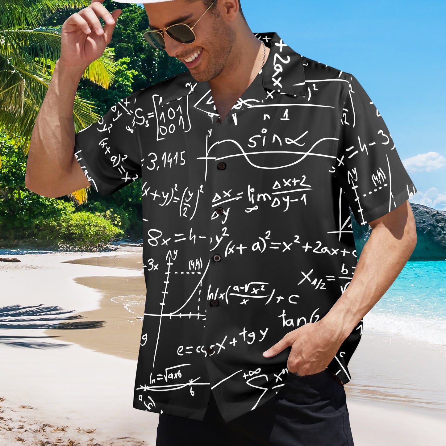 Equations - Mens Hawaiian Shirt Mens Hawaiian Shirt