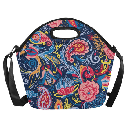 Paisley - Neoprene Lunch Bag/Large Neoprene Lunch Bag/Large Printed Offshore