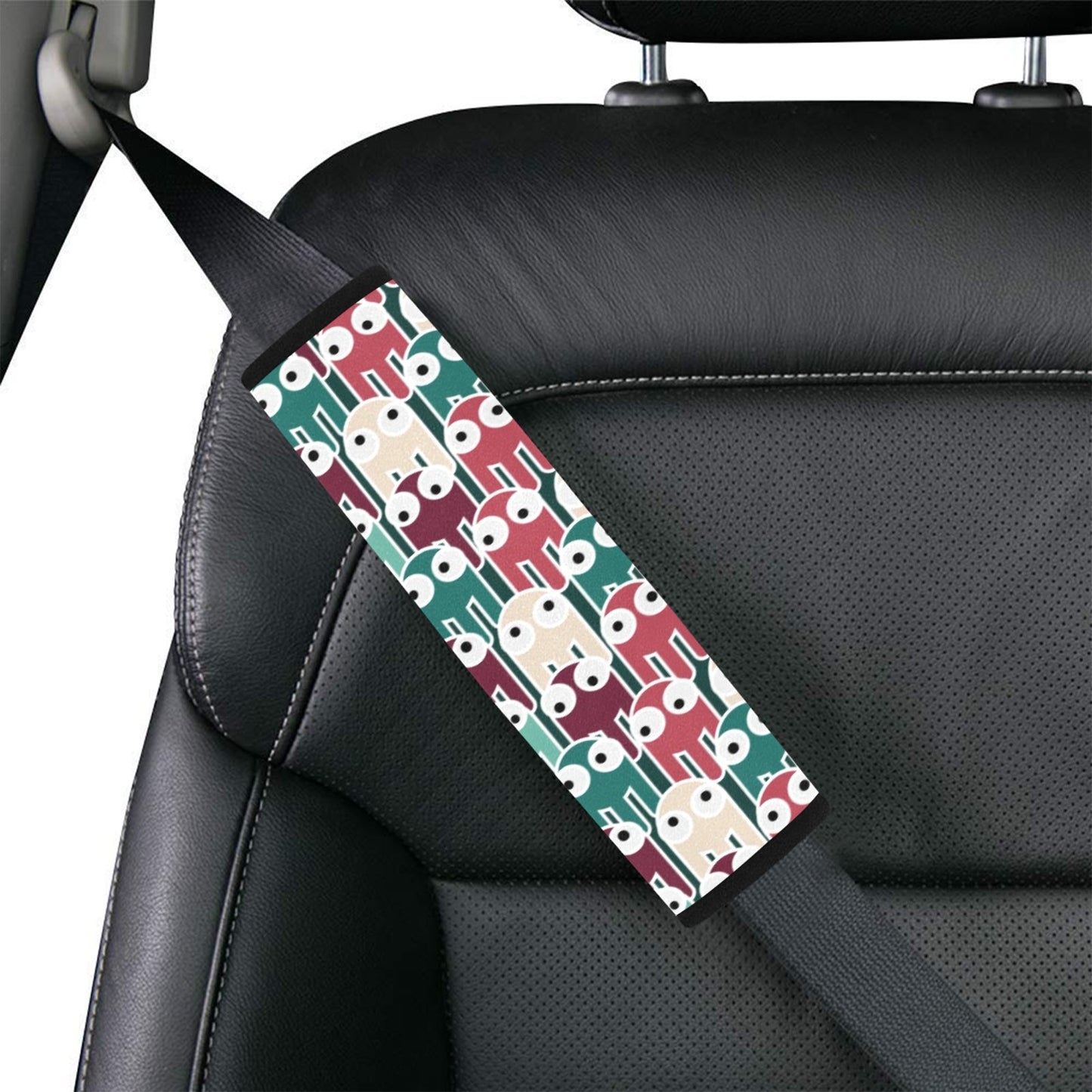 Cartoon Octopus Car Seat Belt Cover 7''x10'' (Pack of 2) Car Seat Belt Cover 7x10 (Pack of 2) Printed Offshore